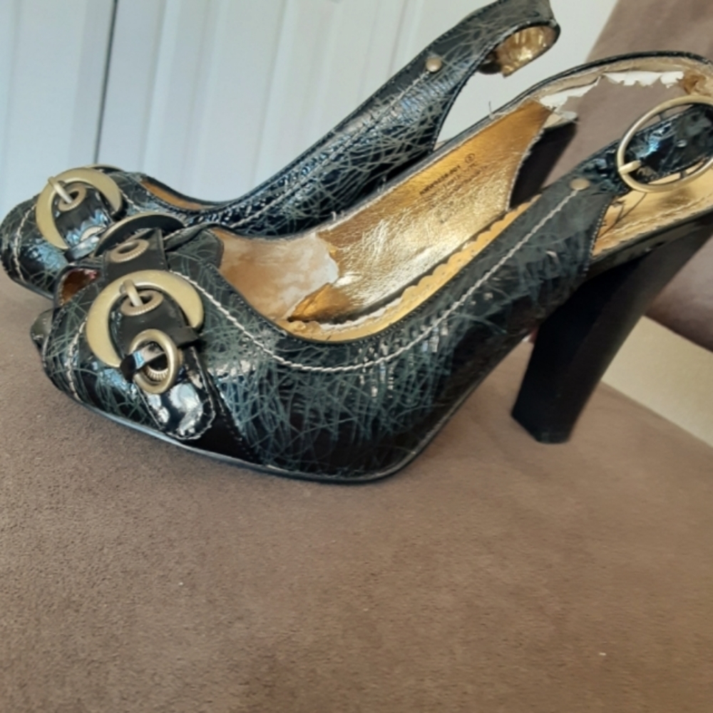 Naughty Monkey leather heels - Picture 2 of 7